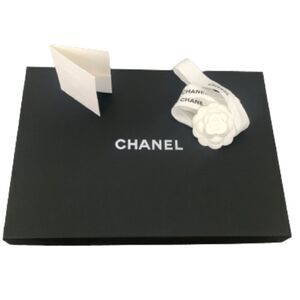CHANEL Empty Medium Gift Box – 15” x 11” x 2” with Extras